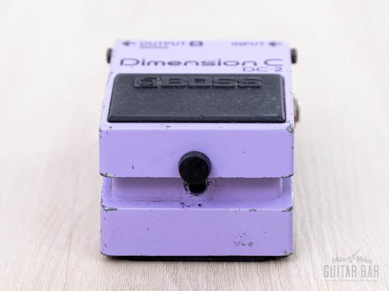 1986 Boss DC-2 Dimension C Chorus Effects Pedal, Blue Label Japan