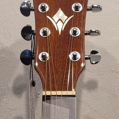 Washburn AF5K Apprentice Series Folk Body Spruce Top Mahogany Neck 6-String Acoustic Guitar w/Hard Case image 10