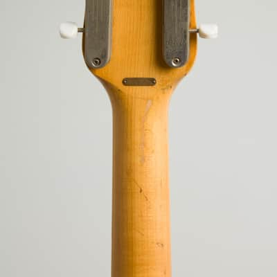 National  New Yorker Arch Top Hollow Body Electric Guitar (1941), ser. #993G, period brown hard shell case. image 6