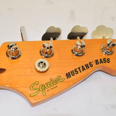 Fender Squier Classic Vibe 60s Mustang Bass Guitar Neck, Laurel With Tuners image 7
