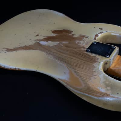 1963 Fender Precision Bass with Rosewood Fretboard - Blonde image 14
