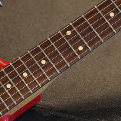 2021 K-Line Del Mar Electric Guitar Factory Relic Dakota Red + COA HSC image 8