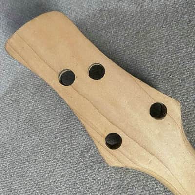 DIY 4 String Bass Maple Neck, Rosewood Fretboard 24 Frets image 9