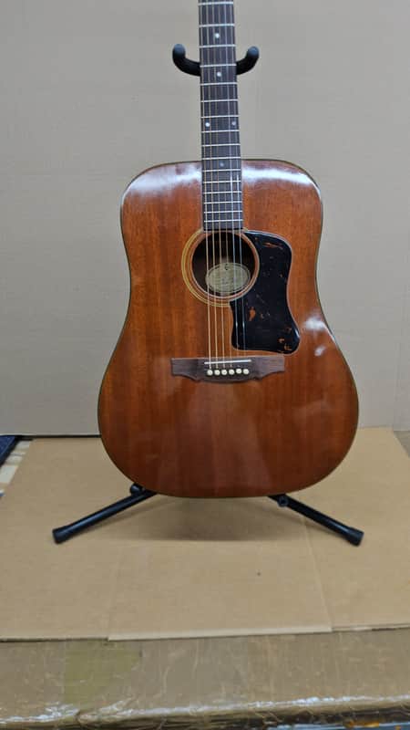 Guild D-25 1969-70 ALL MAHOGANY& Flat back SUPER RARE image 1