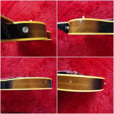 Rare - Aria Pro II LC-1000 1977 - Tobacco Brown Sunburst Lacquer Finish - Les Paul Custom - Original DiMarzio Super II DP104 Humbuckers - Ebony Fretboard & Mother Of Pearl Inlays - Made In Japan - MIJ image 19