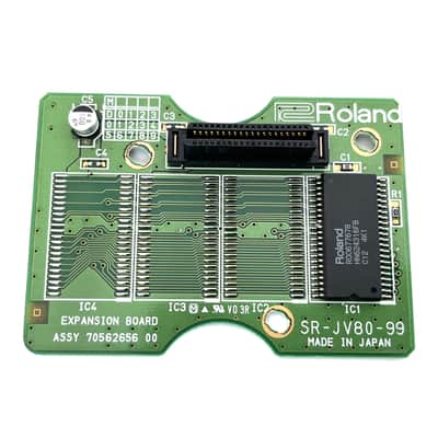 Roland SR-JV80-99 Experience Expansion Board 1990s - Green Made in Japan Worldwide Shipment image 2