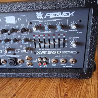 Peavey XR560 Powered Mixer image 3