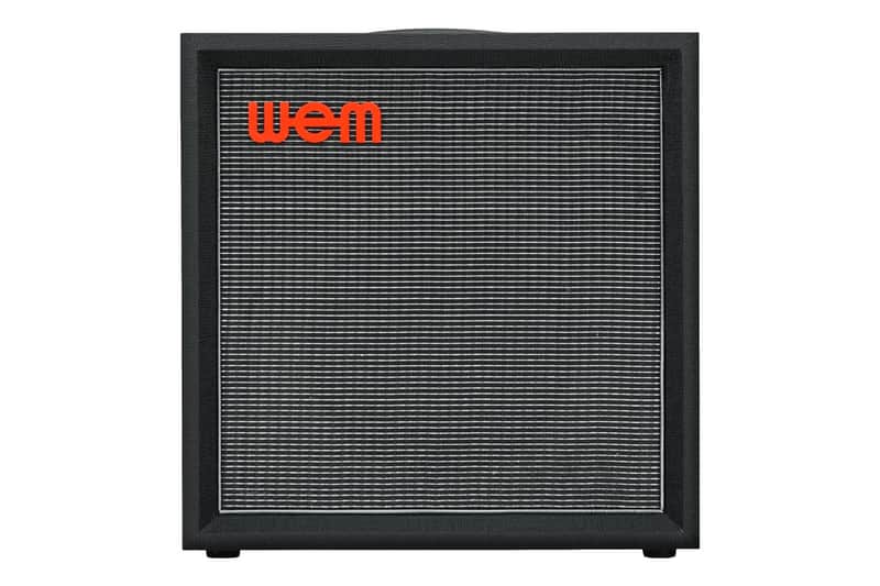 WEM Silver Starfinder 112 Speaker Cabinet with 1x12 Speaker, 150 Watts, 16 Ohm, Black image 1