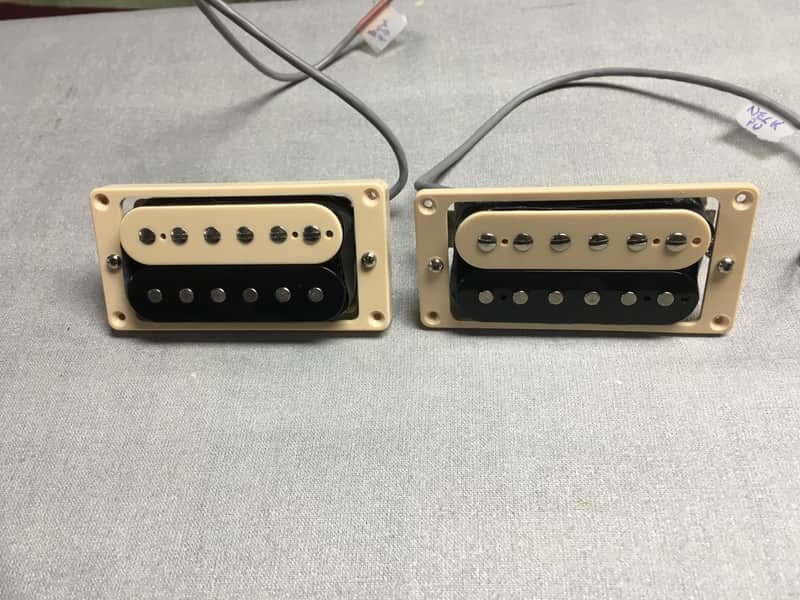 Gibson 490R/498T Set With Mounting Rings Zebra | Reverb