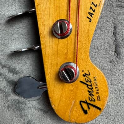 Vintage Fender Jazz Bass Left-Handed USA Circa 1977–1978 – Bartolini Upgrade – Hardshell Case image 13