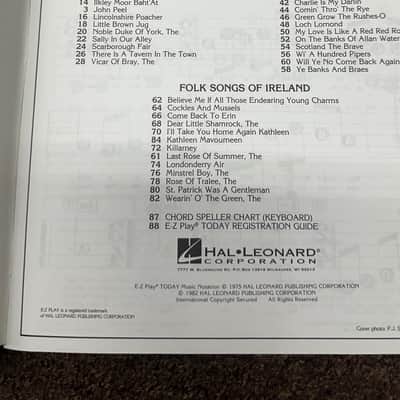 Lot of 5 Used Piano & Organ EZ Play Books including Folk, Hank Williams, Country & More!! image 6