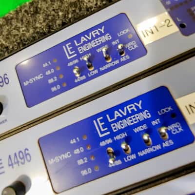 Lavry Engineering LE 4496 Blue Series M-AD-824 with Word Clock image 5