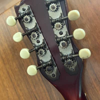 Kay 2 point Venetian Mandolin 1940's - Sunburst image 9