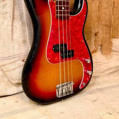Fender CIJ-MIJ '62 Reissue Precision Bass PB-62 1997-2000 - Sunburst image 3