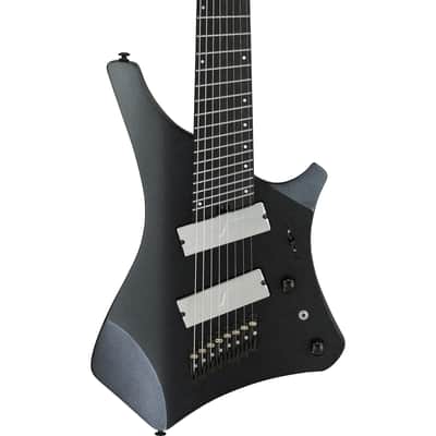Ibanez A528 A Series 8-String Multi-Scale Guitar w/ Bag - Iron Pewter image 1