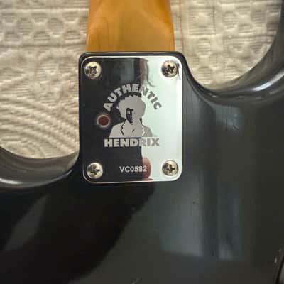 Fender Custom Shop Jimi Hendrix Voodoo Child Stratocaster Journeyman Relic 2019 - Present - Black image 10