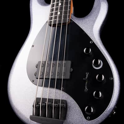 Ernie Ball Music Man DarkRay 5 Starry Night Bass With Case image 5