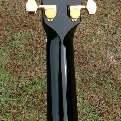 2020 K Yairi WY-2BK Electric Acoustic Guitar with cutaway+Original Hard Case etc. image 10