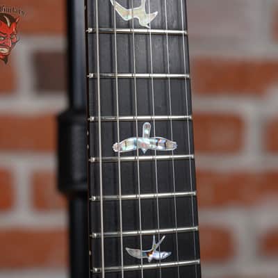 PRS 40th Anniversary Custom 24 Satin Limited Edition Mango Top Charcoal Tri-Color Burst 2025 w/OHSC image 11