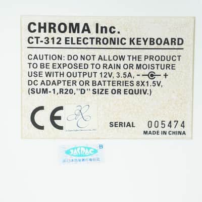 [SALE Ends June 17] CHROMA CT-312 ChromaTone Whole Tone Keyboard MIDI IN/OUT Battery Powered w/ PSU image 14