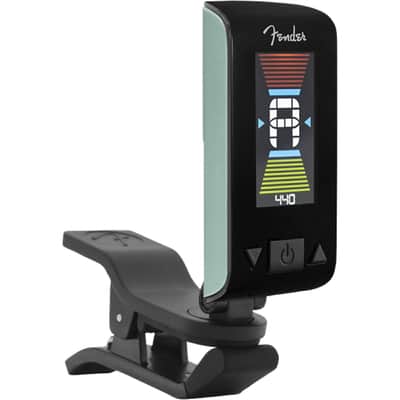 Fender Original Clip-On Chromatic Instrument Tuner, Daphne Blue image 1