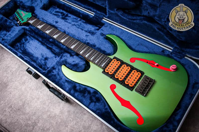 IBANEZ MIJ PGM Series PGM200 Paul Gilbert Signature "Fountain Blue + Rosewood" (1990)