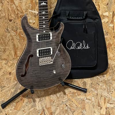 Pre Owned PRS 2021 CE 24 Semi Hollow - Faded Gray Black Inc. Bag image 5