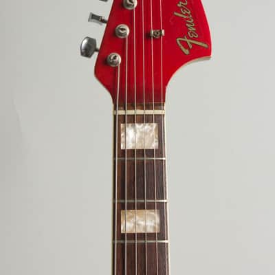 Fender Jaguar Solid Body Electric Guitar (1966), ser. #172774, original black tolex hard shell case. image 5