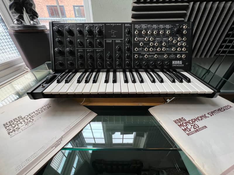 Original UK KORG MS-20 Vintage Monophonic Synthesiser - Boxed with Manuals! image 1