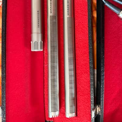 4 ( four ) Sennheiser MKH microphones + PSU / SUPERB sound!! image 5