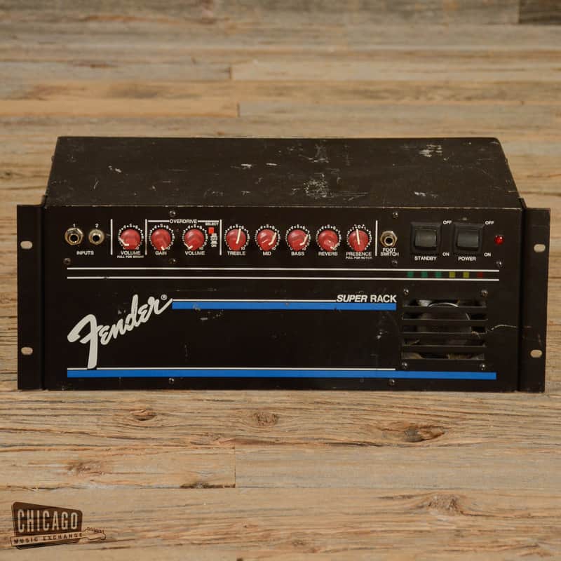 Fender Super Rack Amp Head 80s (s474) image 1