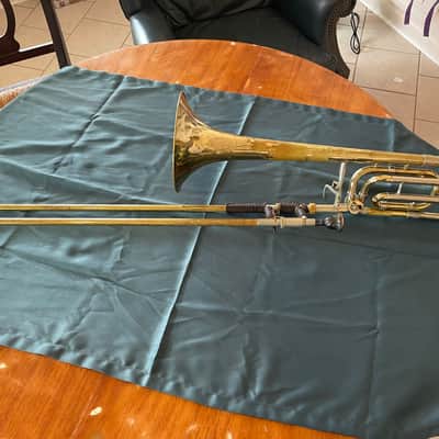 Bach Stradivarius Model 36 F-Attachment Trigger Trombone w/ Case – Smooth Slides – Elkhart US - Mid 1960s image 4
