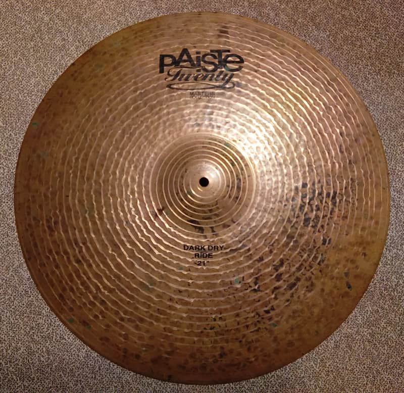 Paiste Twenty Masters 21" dark dry ride - video image 1