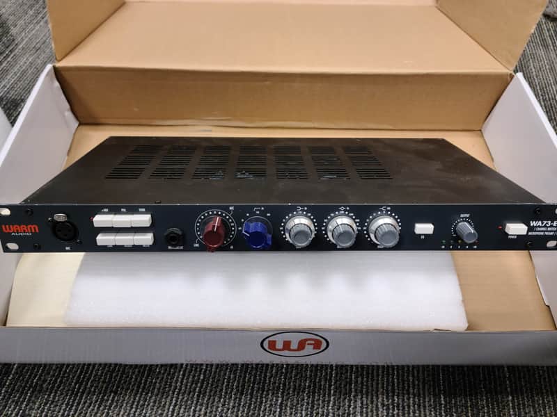 Warm Audio WA73-EQ 1-Channel British Microphone Preamp / EQ 2018 - Present - RAF Blue Gray image 1