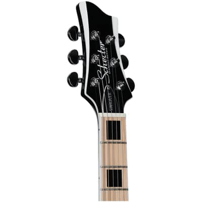 Schecter Stargazer 6 Electric Guitar, Gloss Black image 7