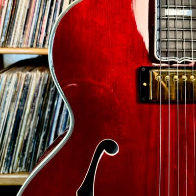 Gibson Custom Shop Wes Montgomery L5 1998 • Museum Quality • Goerge Gobel Red (Sixties Cherry) image 4