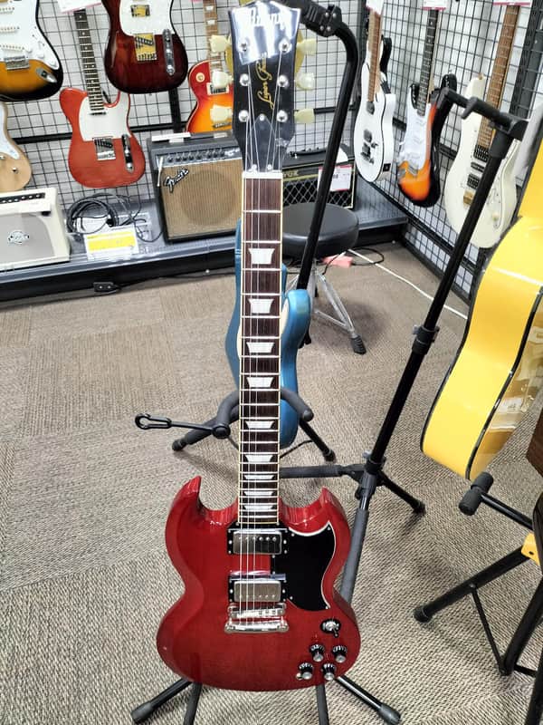 BURNY RSG-55 SG Type Electric Guitar - Vintage Design | Reverb