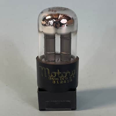1954 Sylvania 6SN7GTA Vintage Black Plate Chrome Top Motorola Preamp Tube! T261 image 1
