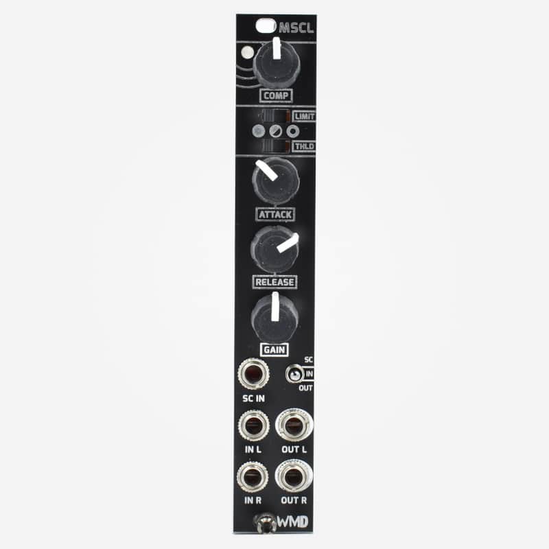 WMD MSCL Eurorack Stereo Compressor (Black Panel) image 1