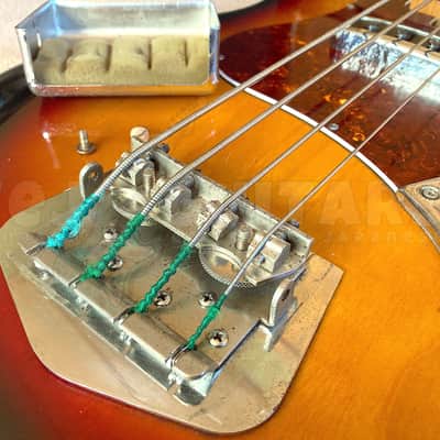 TEISCO VINTAGE JAPAN SHORT-SCALE BASS c.1968 *CLEARANCE* image 23