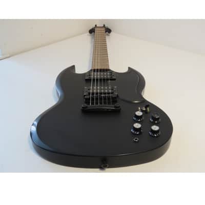 Epiphone G400 Gothic XII Matt Black SG Electric Guitar image 9