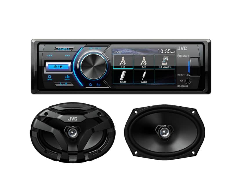 JVC KD-X560BT Digital media receiver for Jeep, powersports, or