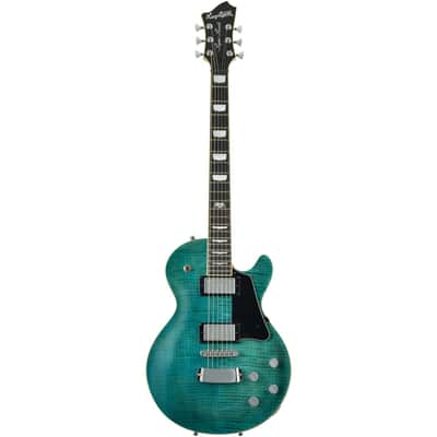 Hagstrom Super Swede (MK3) - Fall Sky Gloss with Hard Case image 1