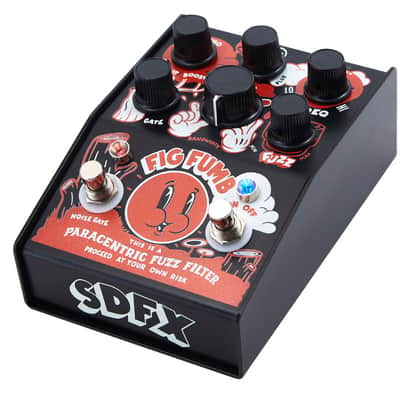 Stone Deaf Fig Fumb Paracentric Fuzz Pedal - Limited Edition Black image 2