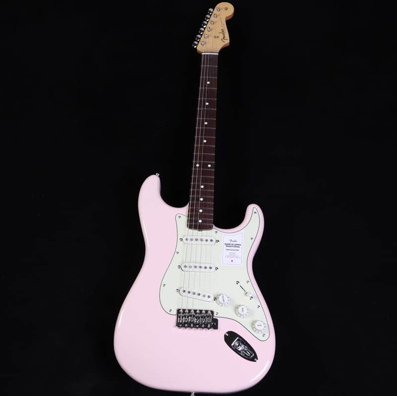 2025 Fender Made In Japan Traditional 60s Stratocaster Shell Pink image 1