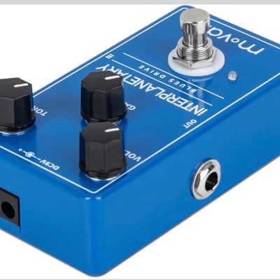 Movall MP100 Interplanetary Blues Drive Effects Pedal Overdrive Pedal 2025- Blue image 2