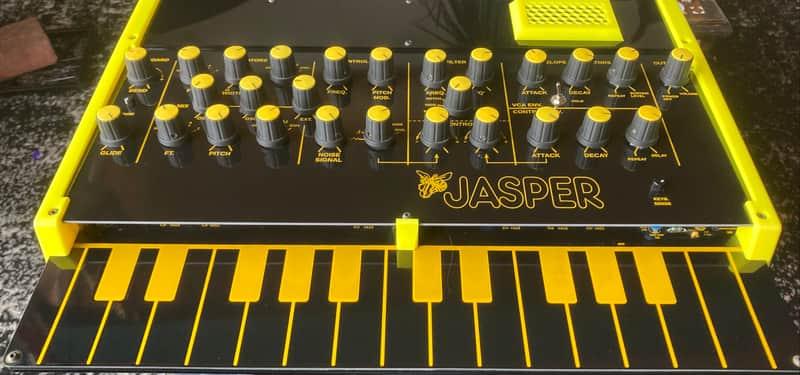 2000s Jasper EDP Wasp Clone Rare Portable Synthesizer Pink Floyd