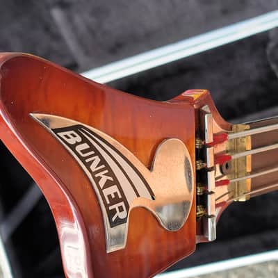 Ultra Rare and Collectible LH Bunker Stealth Bass Headless image 7