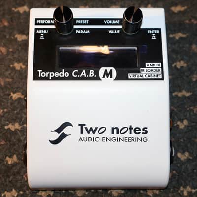 Two Notes Torpedo C.A.B. M Speaker Simulator / Amp DI 2019 - White image 4