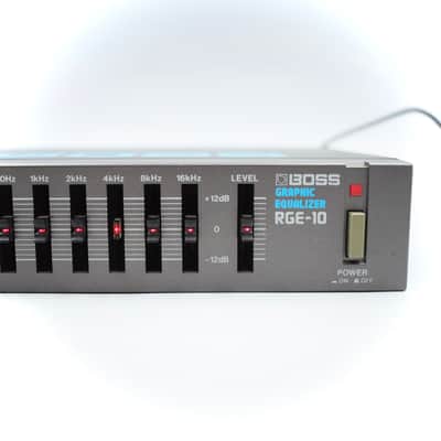 Boss RGE-10 Micro Rack Series Graphic Equalizer Guitar Effect Processor image 4